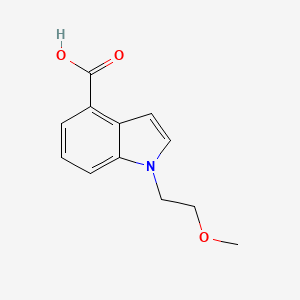 1-(2-methoxyethyl)-1H-indole-4-carboxylic acid