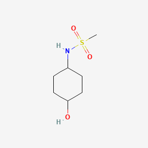 molecular formula C7H15NO3S B1451892 N-(4-hydroxycyclohexyl)methanesulfonamide CAS No. 1157109-50-6