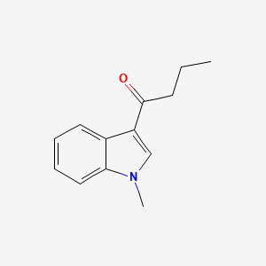 molecular formula C13H15NO B1451894 1-(1-Methyl-1H-indol-3-yl)-butan-1-one CAS No. 1094648-79-9