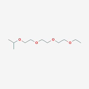 molecular formula C11H24O4 B14519024 2-Methyl-3,6,9,12-tetraoxatetradecane CAS No. 63095-30-7
