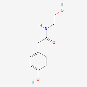 molecular formula C10H13NO3 B1451918 N-(2-hydroxyethyl)-2-(4-hydroxyphenyl)acetamide CAS No. 855928-60-8