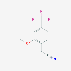2-Methoxy-4-(trifluoromethyl)phenylacetonitrile