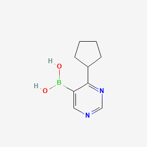 (4-Cyclopentylpyrimidin-5-yl)boronic acid