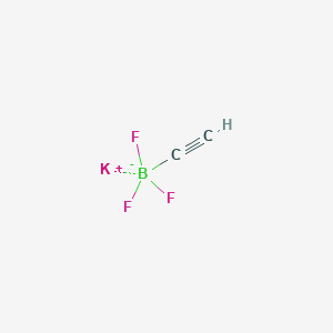 molecular formula C2HBF3K B1451949 Potassium ethynyltrifluoroborate CAS No. 892869-21-5