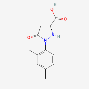 1-(2,4-dimethylphenyl)-5-oxo-2,5-dihydro-1H-pyrazole-3-carboxylic acid