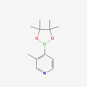 molecular formula C12H18BNO2 B1451974 3-Methylpyridine-4-boronic acid pinacol ester CAS No. 1032358-00-1