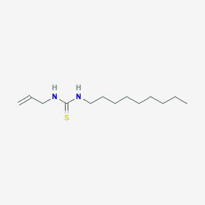 molecular formula C13H26N2S B14519741 N-Nonyl-N'-prop-2-en-1-ylthiourea CAS No. 62552-05-0