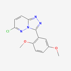 6-Chloro-3-(2,5-dimethoxyphenyl)[1,2,4]triazolo[4,3-b]pyridazine