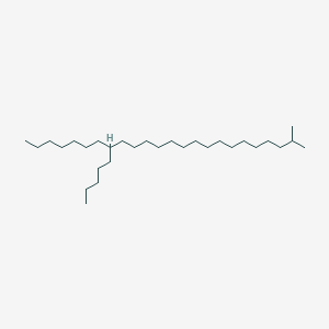 molecular formula C30H62 B14519963 2-Methyl-17-pentyltetracosane CAS No. 62635-93-2