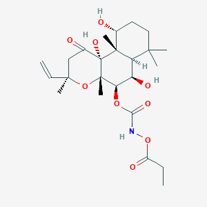 7-Desacetyl-7-(O-propionyl)hydroxyaminocarbonylforskolin