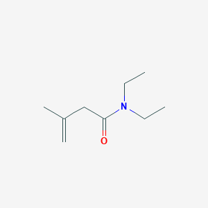 molecular formula C9H17NO B14520093 N,N-Diethyl-3-methylbut-3-enamide CAS No. 62721-80-6