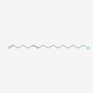 molecular formula C16H29Cl B14520101 16-Chlorohexadeca-1,6-diene CAS No. 62871-07-2
