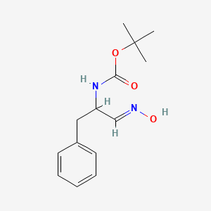 B1452019 Tert-butyl 1-(hydroxyimino)-3-phenylpropan-2-ylcarbamate CAS No. 1033194-57-8