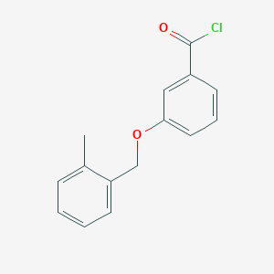 3-[(2-Methylbenzyl)oxy]benzoyl chloride