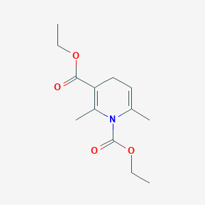 molecular formula C13H19NO4 B14520331 Diethyl 2,6-dimethylpyridine-1,3(4H)-dicarboxylate CAS No. 62618-46-6