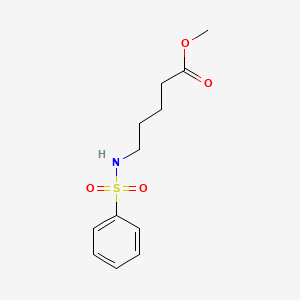 Methyl 5-[(phenylsulfonyl)amino]pentanoate