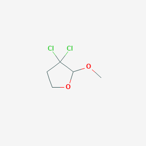 3,3-Dichloro-2-methoxyoxolane
