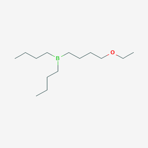 molecular formula C14H31BO B14520584 Dibutyl(4-ethoxybutyl)borane CAS No. 62454-71-1