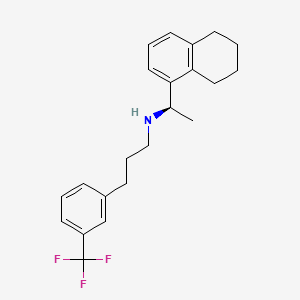 (R)-N-[1-(5,6,7,8-Tetrahydronaphthalen-1-yl)ethyl]-3-[3-(trifluoromethyl)phenyl]-1-propylamine