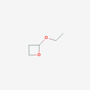 molecular formula C5H10O2 B14520819 2-Ethoxyoxetane CAS No. 62701-34-2