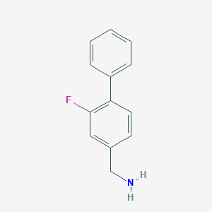 (2-Fluorobiphenyl-4-yl)methanamine