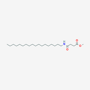 molecular formula C23H45NO3 B14520838 Methyl 4-(octadecylamino)-4-oxobutanoate CAS No. 62417-27-0