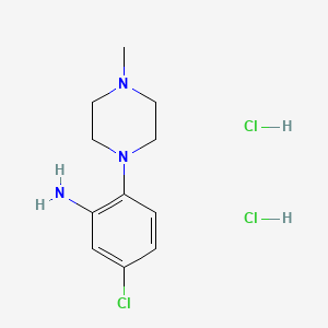 5-Chloro-2-(4-methylpiperazin-1-yl)aniline dihydrochloride