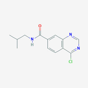 4-Chloro-N-isobutylquinazoline-7-carboxamide