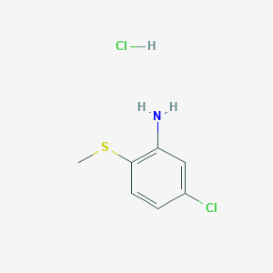 5-Chloro-2-(methylsulfanyl)aniline hydrochloride