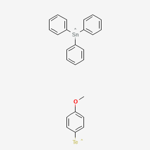 molecular formula C25H22OSnTe B14521019 CID 85442932 