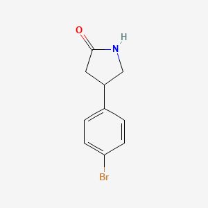 4-(4-Bromophenyl)pyrrolidin-2-one