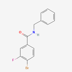 N-benzyl-4-bromo-3-fluorobenzamide