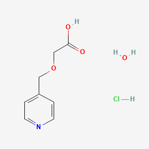 2-(Pyridin-4-ylmethoxy)acetic acid hydrochloride hydrate