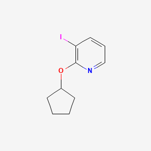 2-Cyclopentyloxy-3-iodopyridine