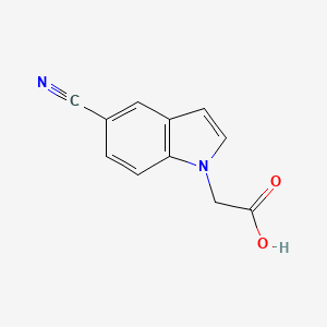 5-Cyanoindole-1-acetic acid