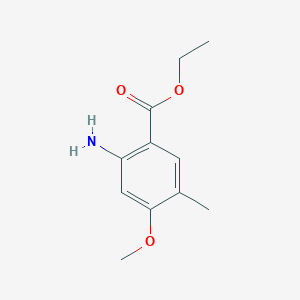 Ethyl 2-amino-4-methoxy-5-methylbenzoate