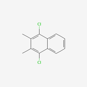 molecular formula C12H10Cl2 B14521546 1,4-Dichloro-2,3-dimethylnaphthalene CAS No. 62955-95-7