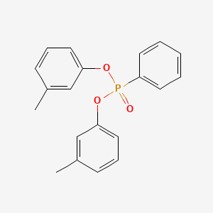 molecular formula C20H19O3P B14521588 Bis(3-methylphenyl) phenylphosphonate CAS No. 62750-92-9