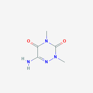 6-Amino-2,4-dimethyl-2,3,4,5-tetrahydro-1,2,4-triazine-3,5-dione