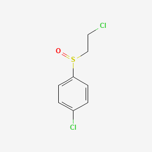 1-Chloro-4-(2-chloroethanesulfinyl)benzene