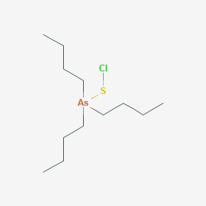 molecular formula C12H27AsClS B14522028 CID 78065199 