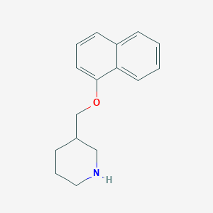 3-[(1-Naphthyloxy)methyl]piperidine