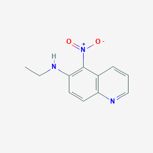 N-Ethyl-5-nitroquinolin-6-amine