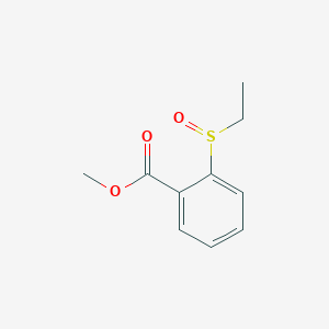 molecular formula C10H12O3S B14522120 Methyl 2-(ethanesulfinyl)benzoate CAS No. 62331-88-8