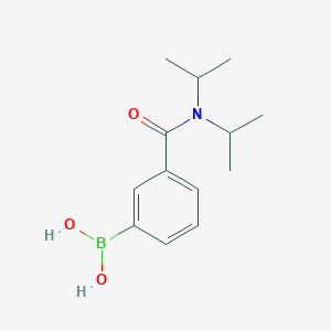 molecular formula C13H20BNO3 B1452217 (3-(Diisopropylcarbamoyl)phenyl)boronic acid CAS No. 850567-40-7
