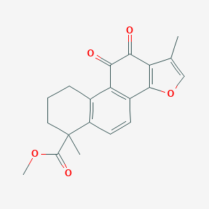 molecular formula C20H18O5 B145222 Methuyl tanshinonate CAS No. 135355-72-5