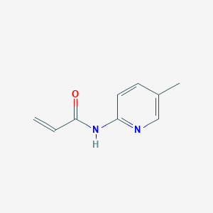 molecular formula C9H10N2O B1452221 N-(5-methylpyridin-2-yl)prop-2-enamide CAS No. 851914-61-9