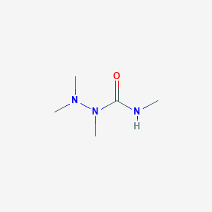 molecular formula C5H13N3O B14522220 N,1,2,2-Tetramethylhydrazine-1-carboxamide CAS No. 62917-67-3