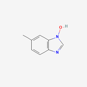 molecular formula C8H8N2O B14522226 6-Methyl-1H-benzimidazol-1-ol CAS No. 62376-78-7