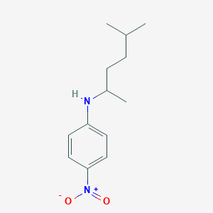 molecular formula C13H20N2O2 B14522334 N-(5-Methylhexan-2-yl)-4-nitroaniline CAS No. 62747-01-7
